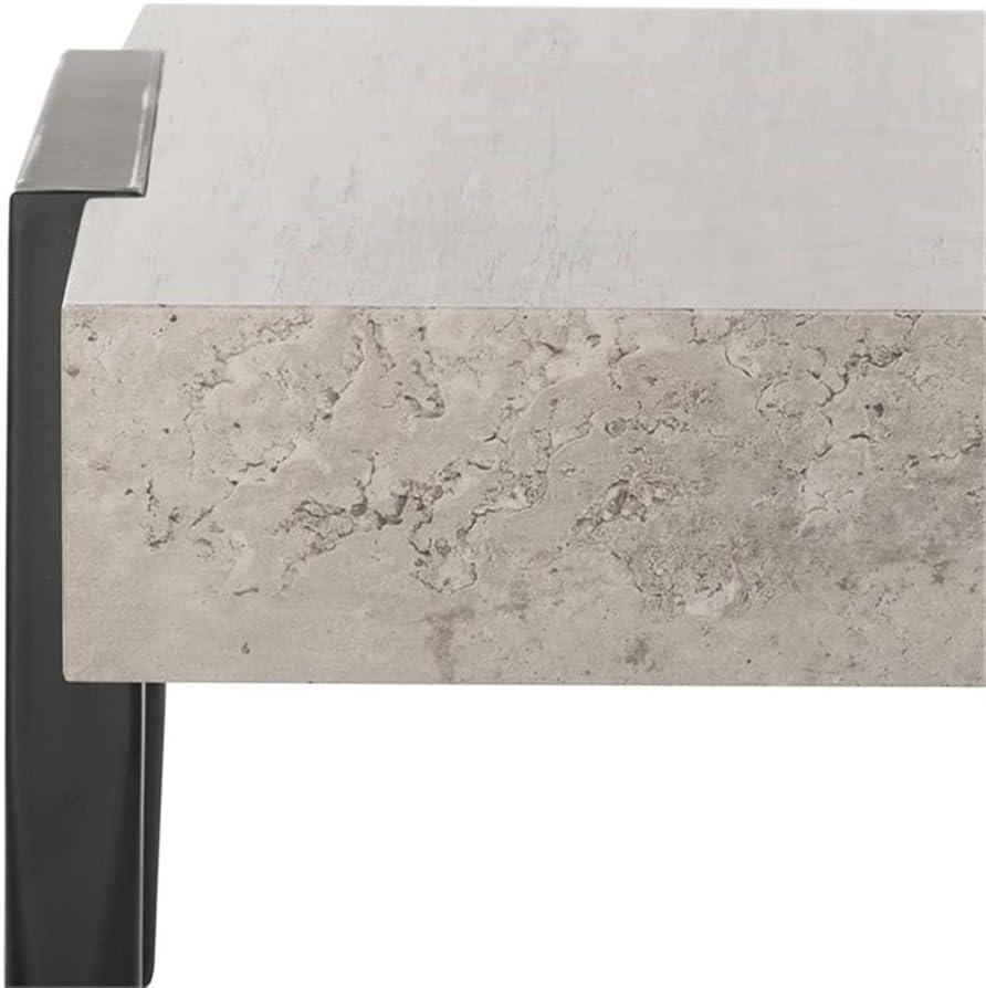 image:imageSafavieh Home Cameron Modern Light Grey and Black Coffee Table