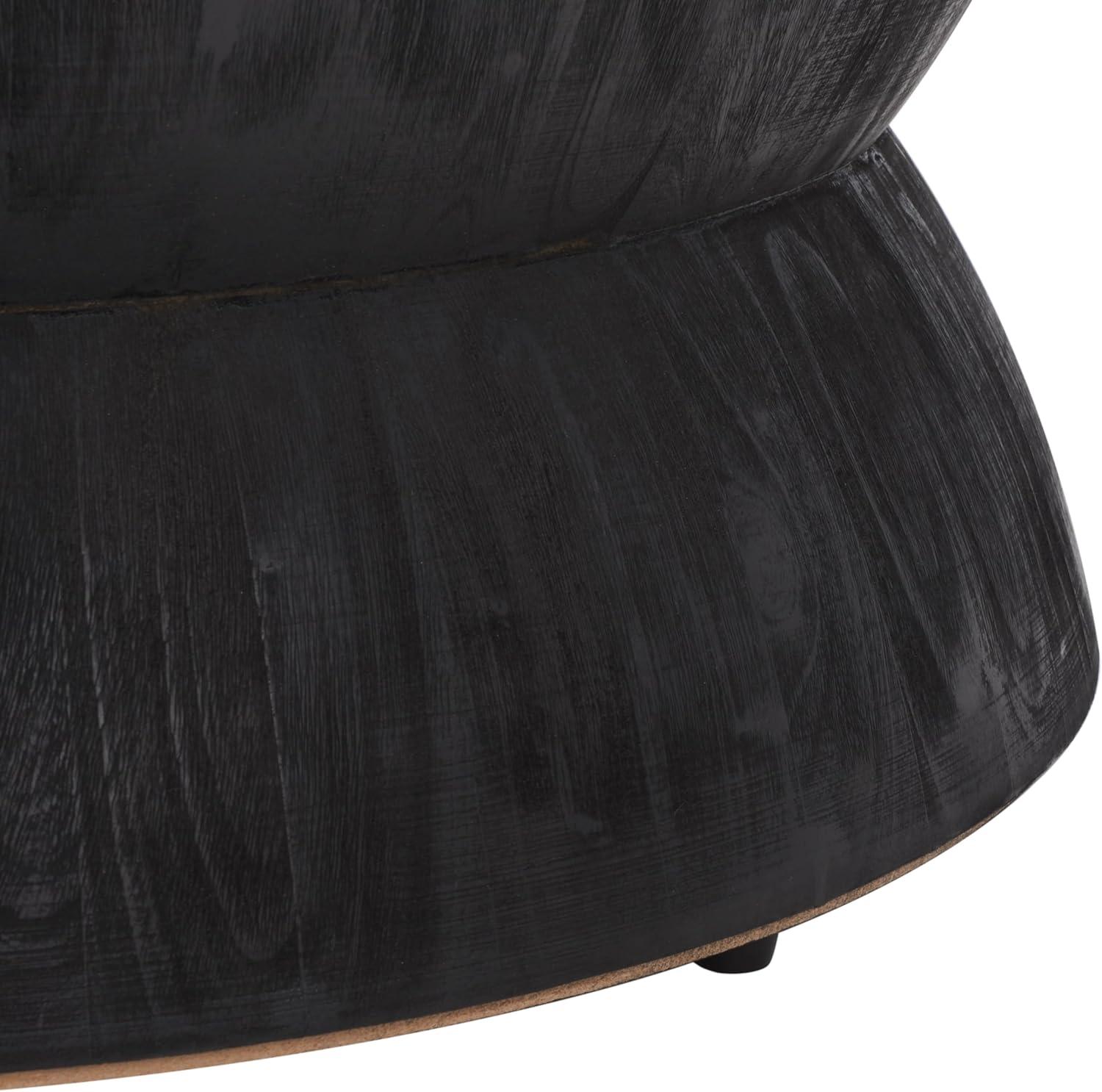 image:imageSafavieh Home Collection Alecto Brown Round Coffee Table Fully Assembled COF6601ABlack