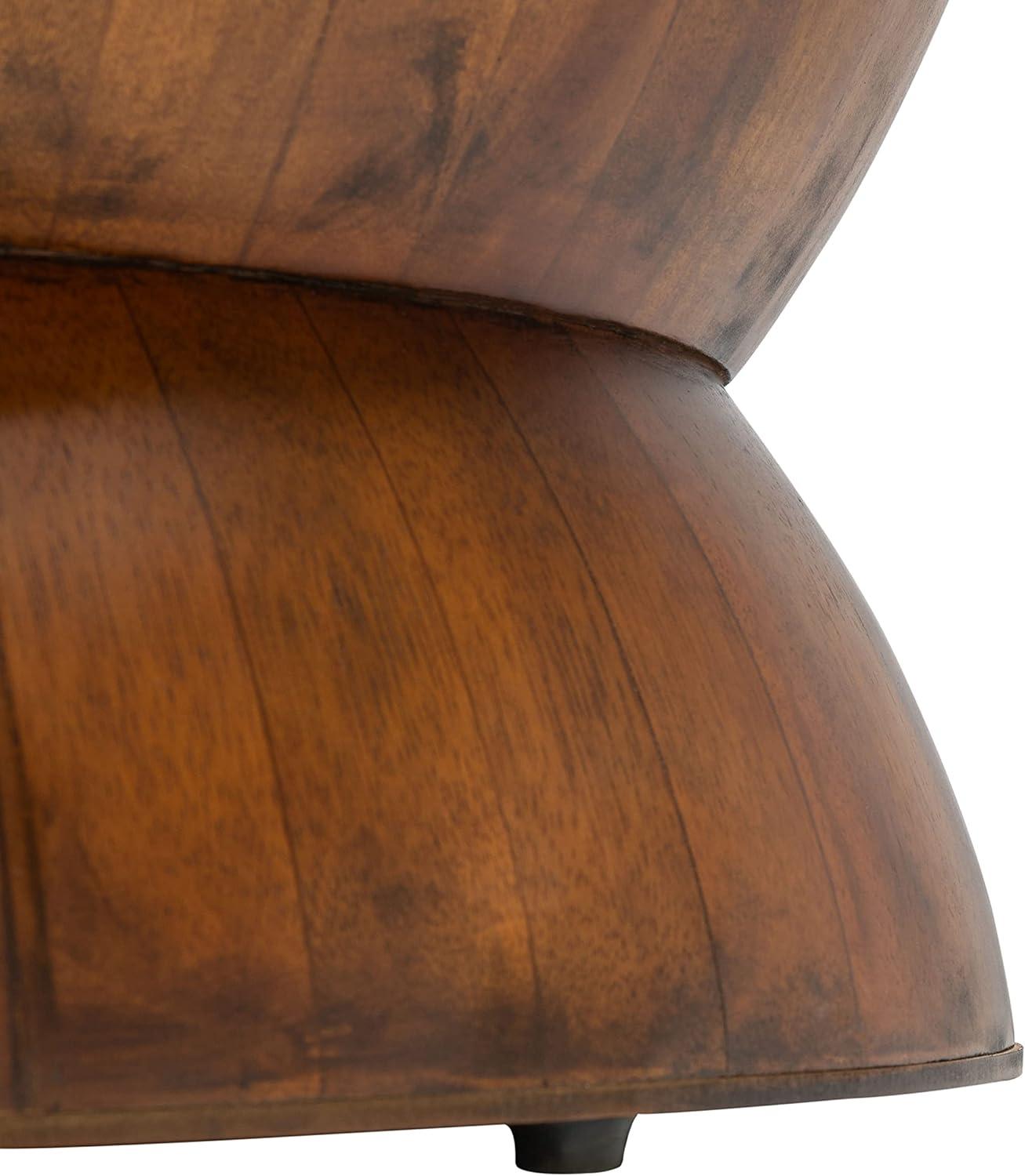 image:imageSafavieh Home Collection Alecto Brown Round Coffee Table Fully Assembled COF6601ABrown