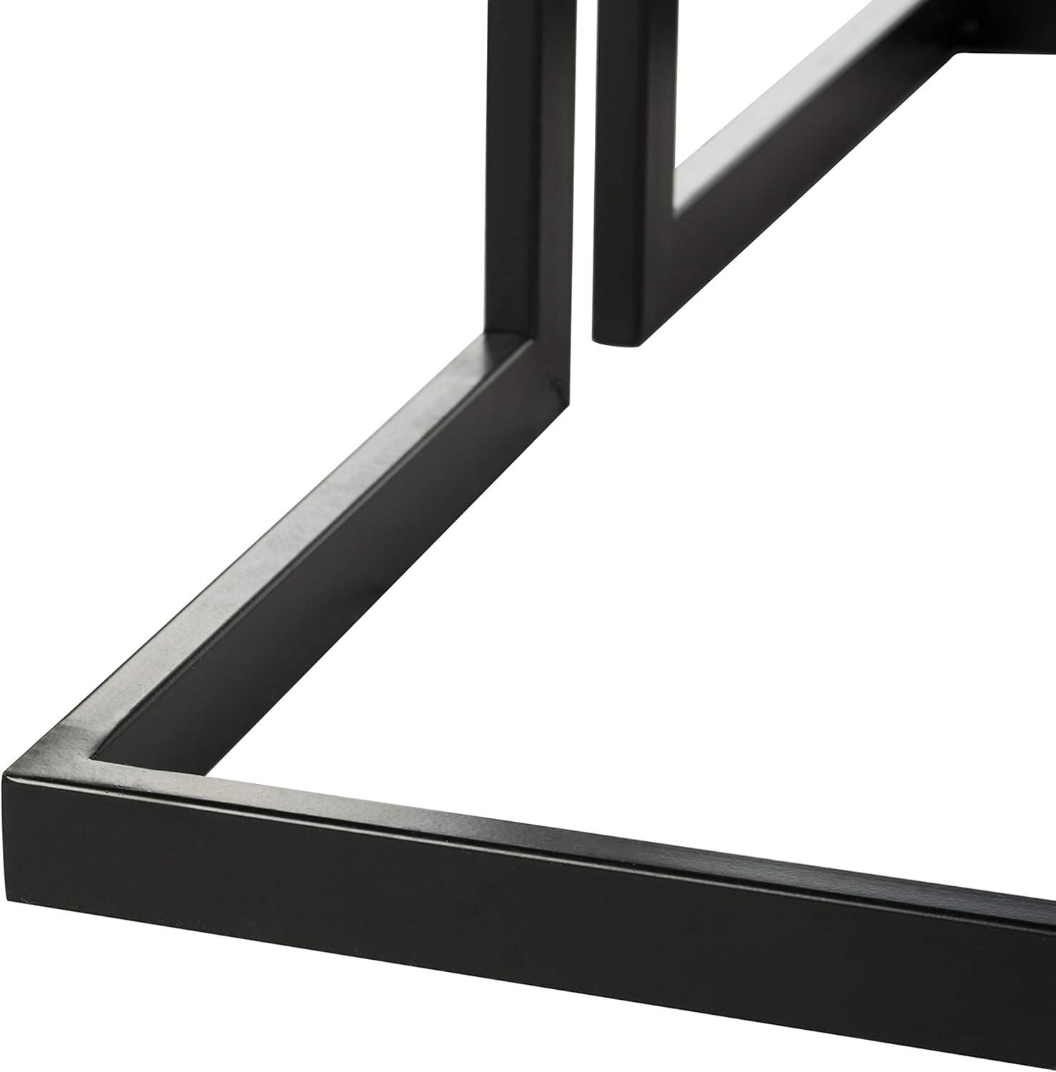 image:imageSafavieh Home Collection Amalya Modern Dark Grey Square Coffee Table