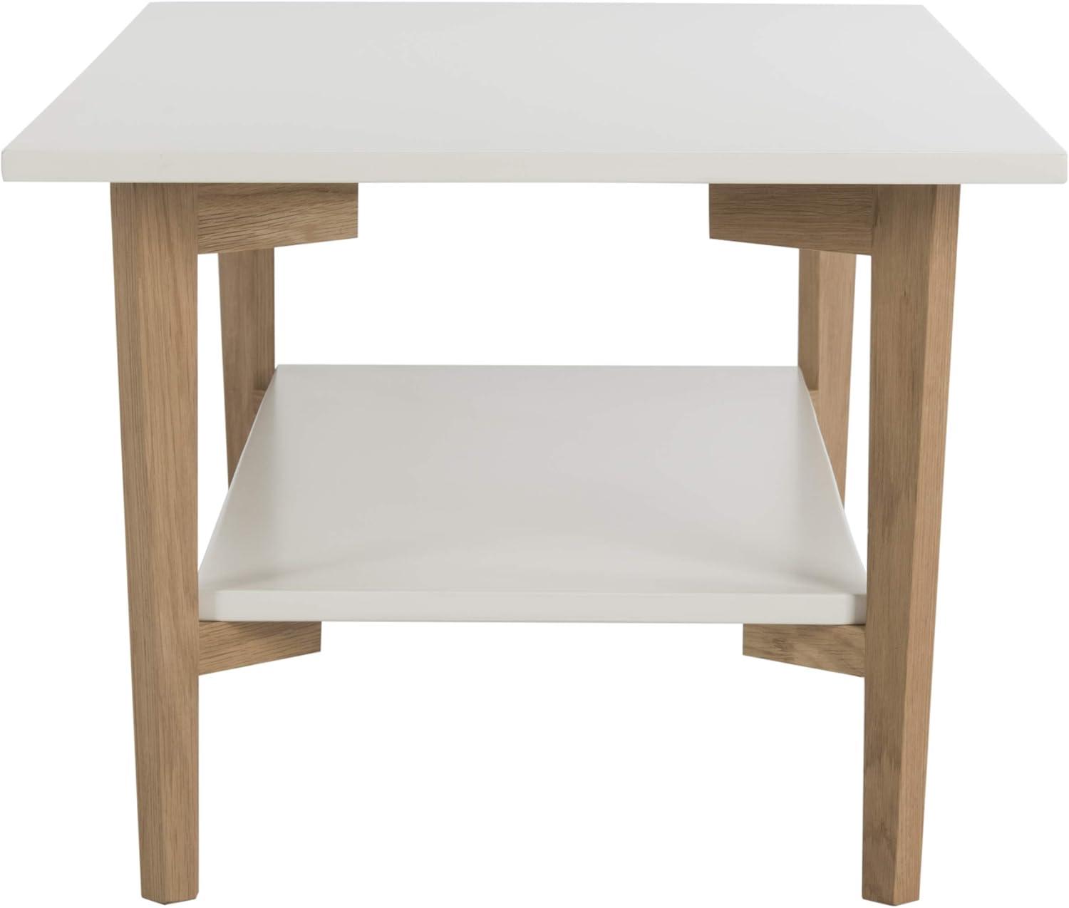 image:imageSafavieh Home Collection Caraway White and Natural Coffee Table