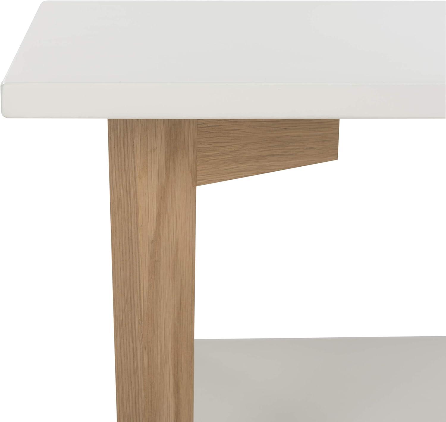 image:imageSafavieh Home Collection Caraway White and Natural Coffee Table