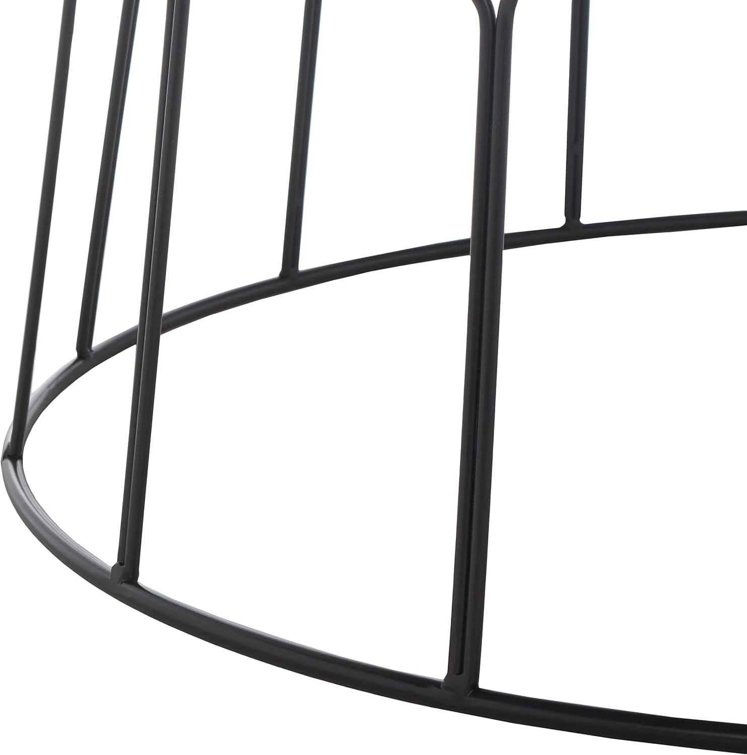 image:imageSafavieh Home Collection Deion Retro MidCentury Light Oak and Black Wood Coffee TableLight Grey