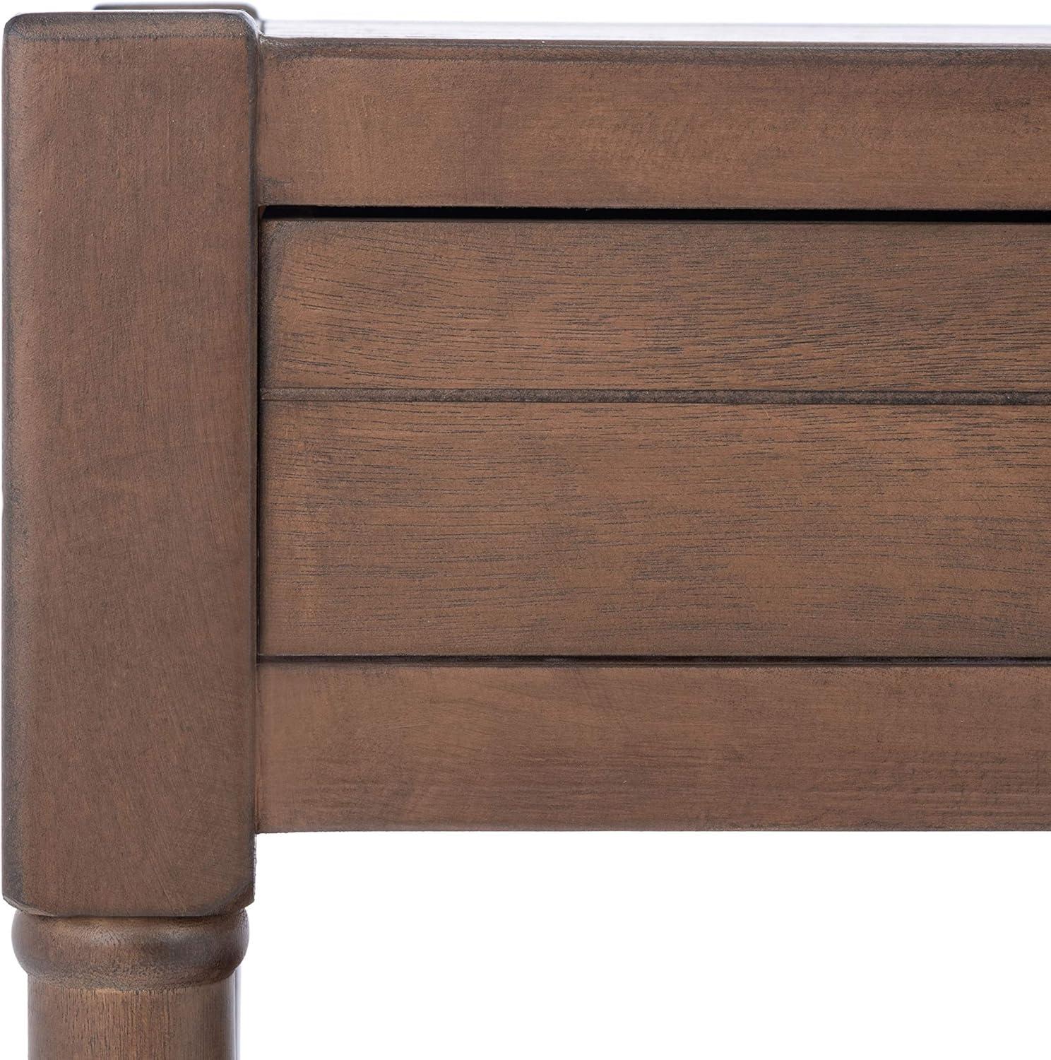 image:imageSafavieh Home Collection Filbert Brown 2Drawer Bottom Shelf Coffee Table COF5703CBrown