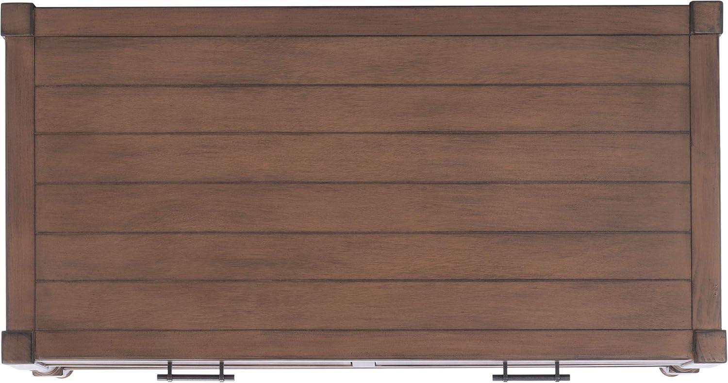 image:imageSafavieh Home Collection Filbert Brown 2Drawer Bottom Shelf Coffee Table COF5703CBrown