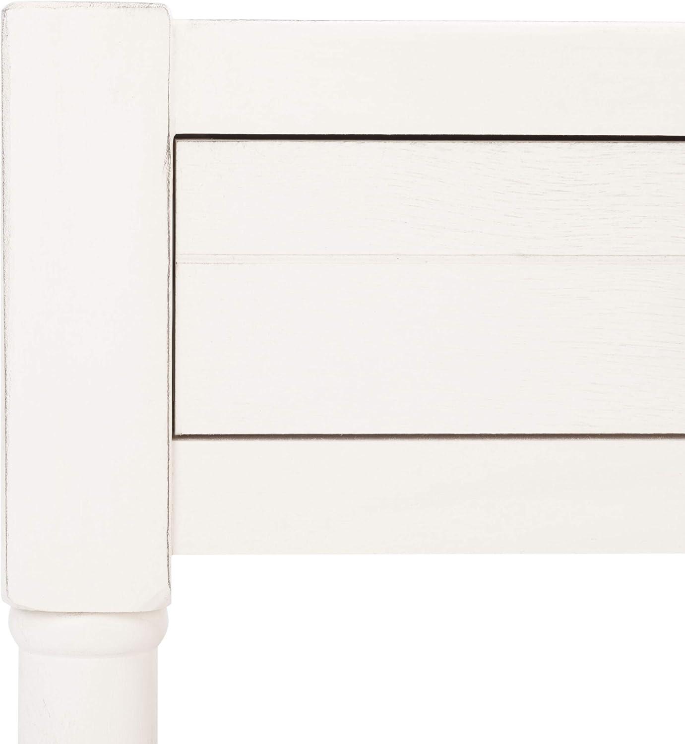 image:imageSafavieh Home Collection Filbert Brown 2Drawer Bottom Shelf Coffee Table COF5703CDistressed White