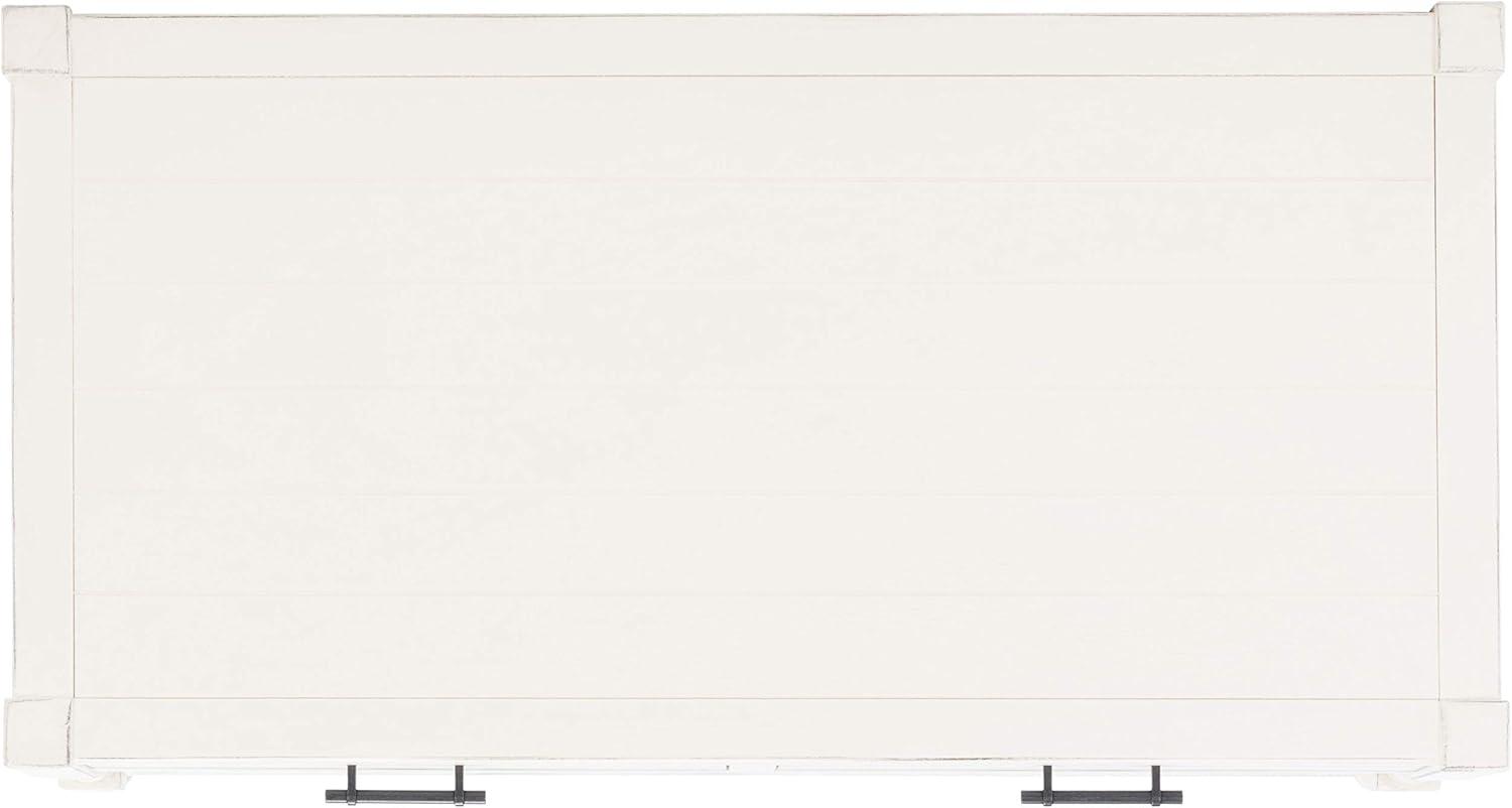 image:imageSafavieh Home Collection Filbert Brown 2Drawer Bottom Shelf Coffee Table COF5703CDistressed White