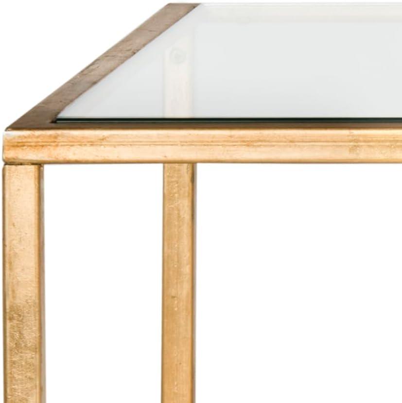 image:imageSafavieh Home Collection Inga Gold Coffee TableGold Clear