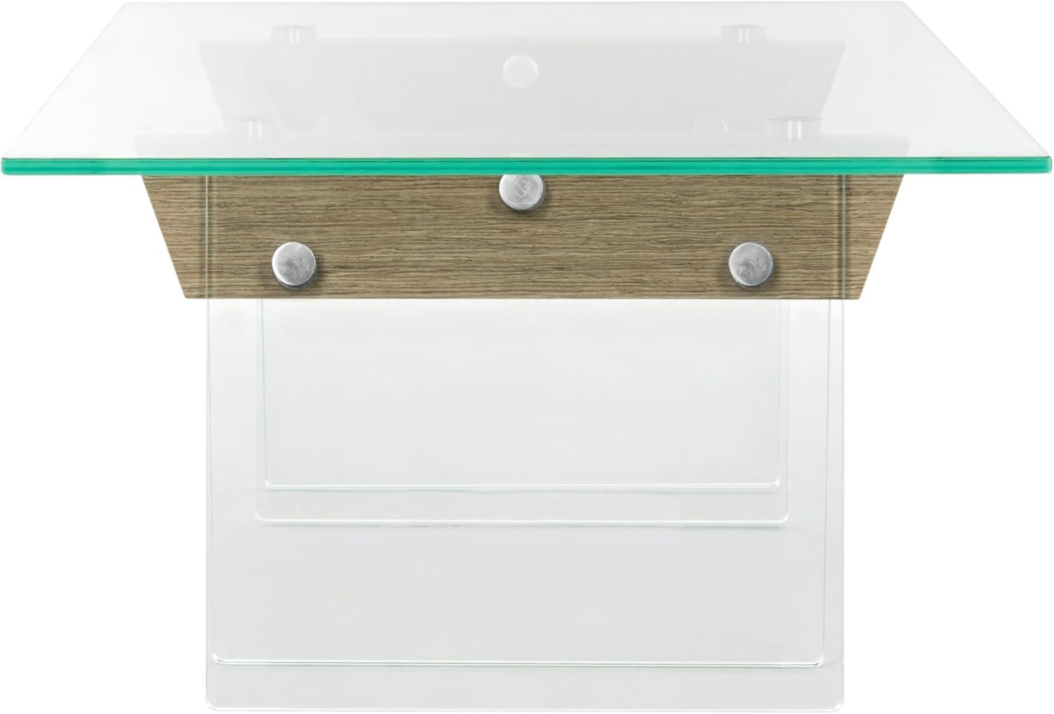 image:imageSafavieh Home Collection Modern Loft Glass Grey Coffee Table