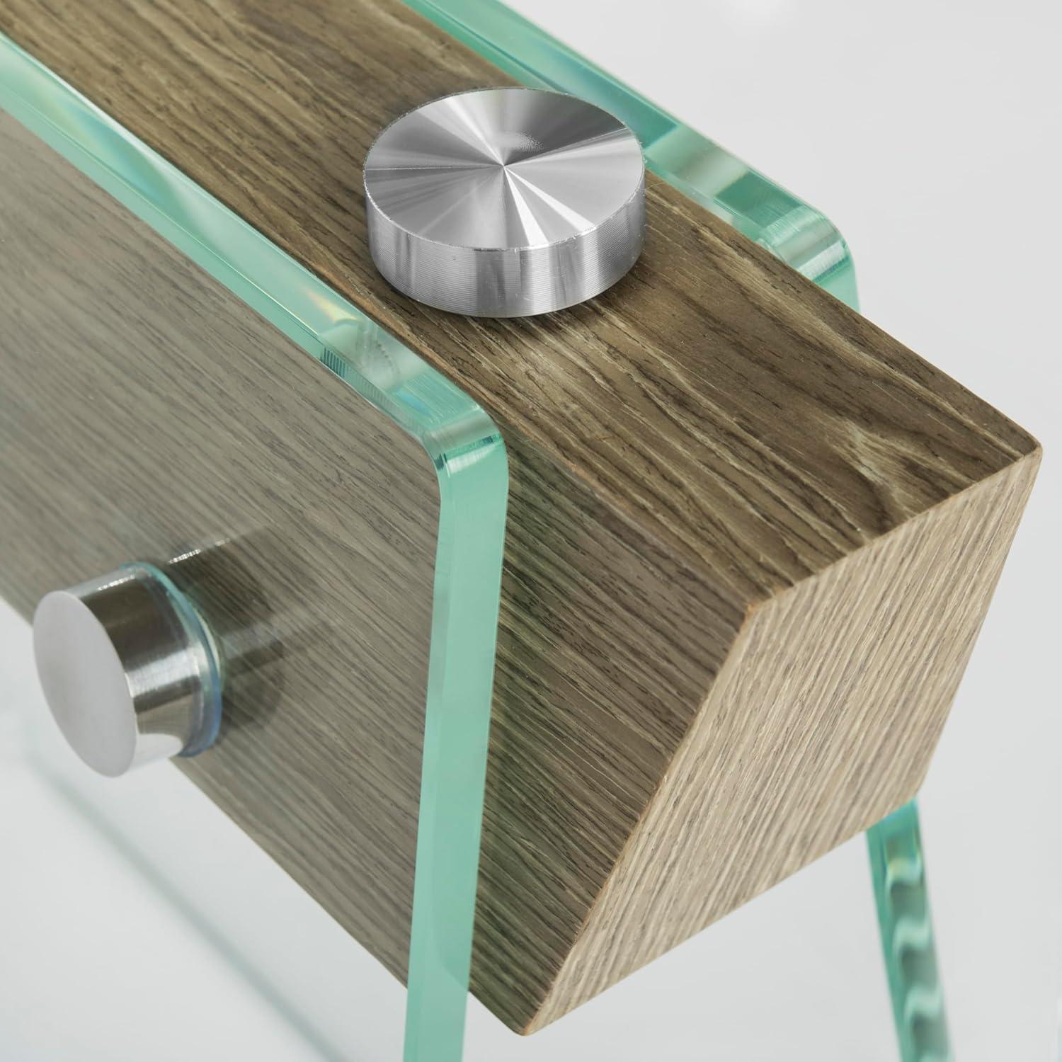 image:imageSafavieh Home Collection Modern Loft Glass Grey Coffee Table