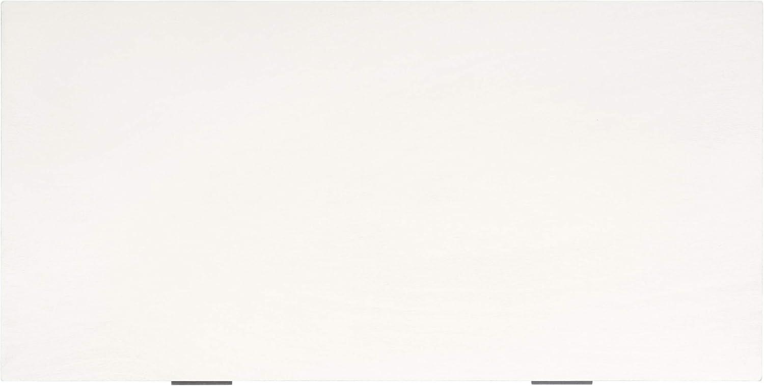 image:imageSafavieh Home Collection Mozart MidCentury Distressed Grey 2Drawer Rectangle Coffee TableDistressed White