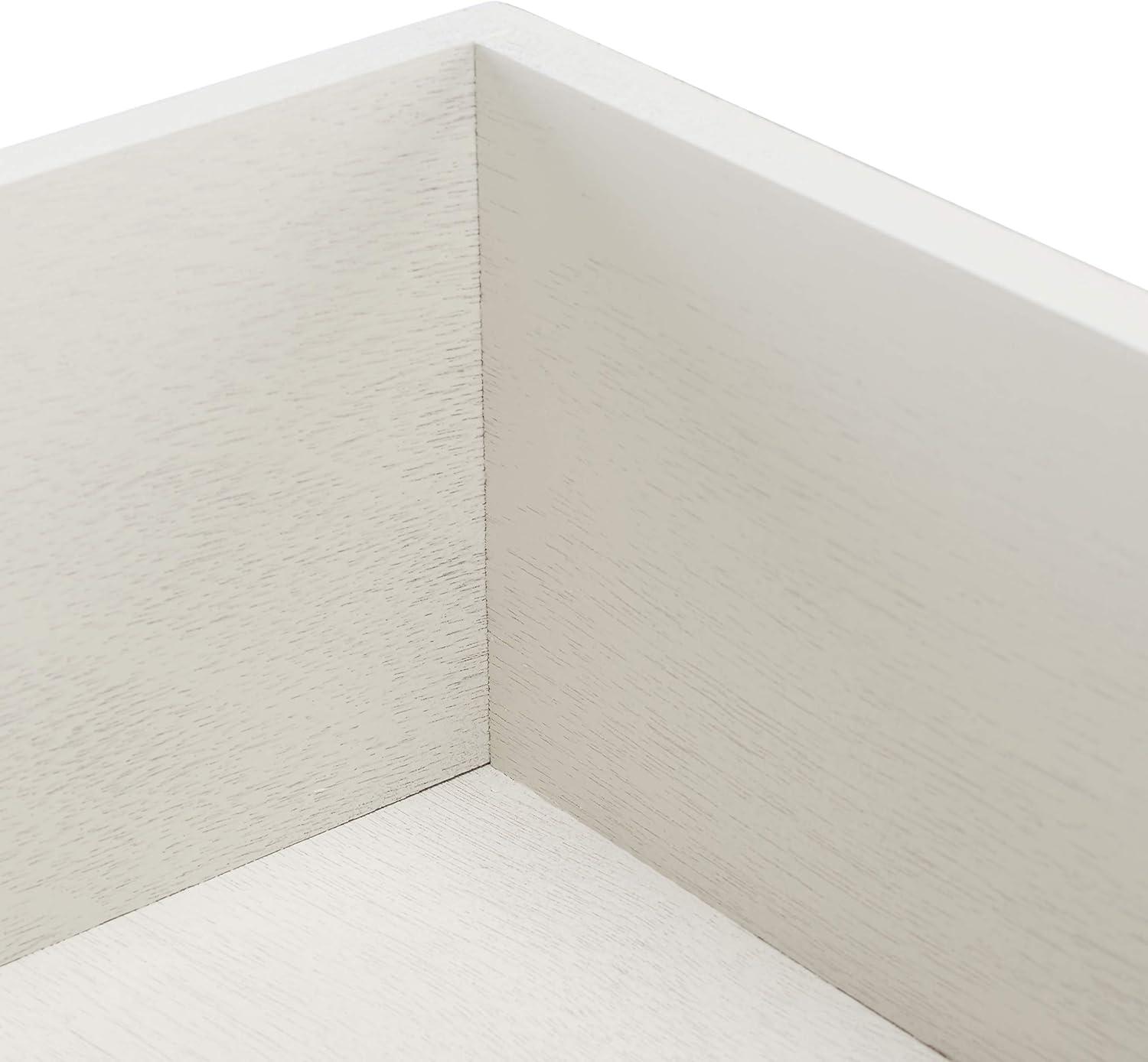 image:imageSafavieh Home Collection Mozart MidCentury Distressed Grey 2Drawer Rectangle Coffee TableDistressed White