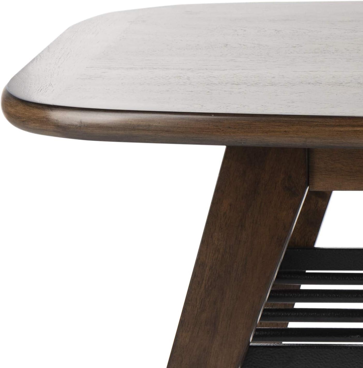 image:imageSafavieh Home Collection Oren Dark Walnut 2 Tier Coffee Table