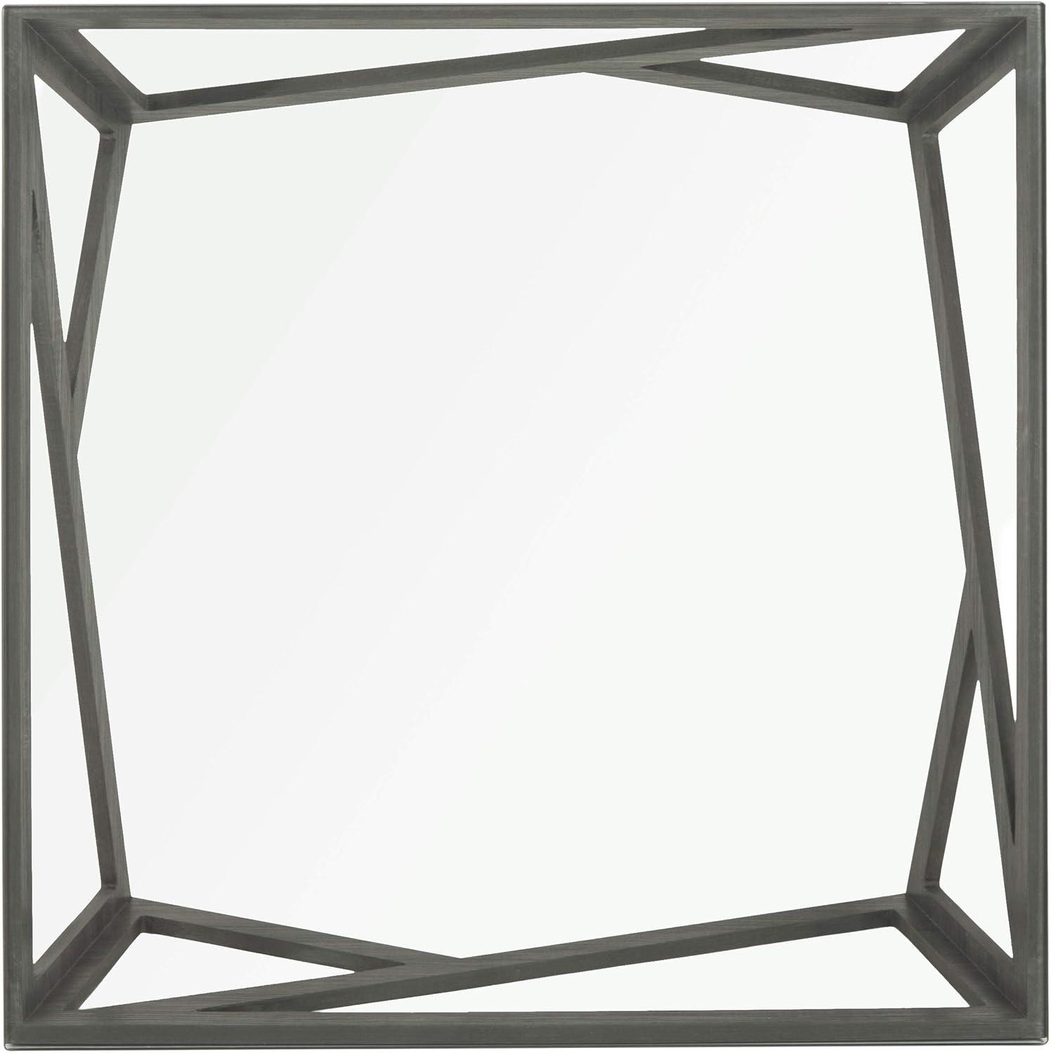 image:imageSafavieh Home Collection Ralston MidCentury Glass Top Grey Coffee Table