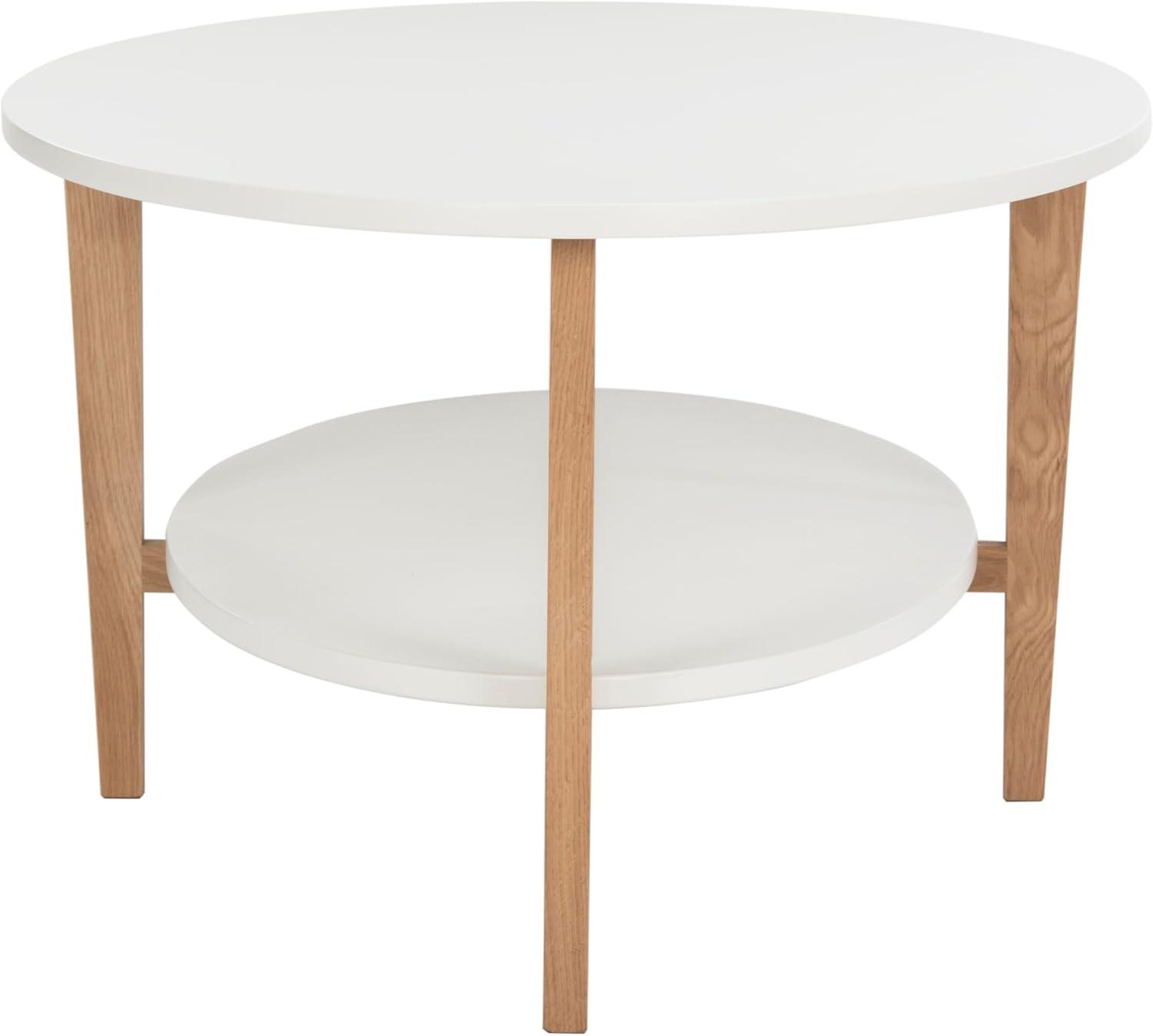image:imageSafavieh Home Collection Woodruff White and Natural Coffee Table