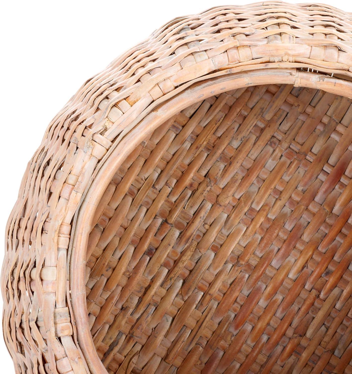 image:imageSafavieh Home Klarysa Natural White Wash Wood and Rattan Storage Coffee Table