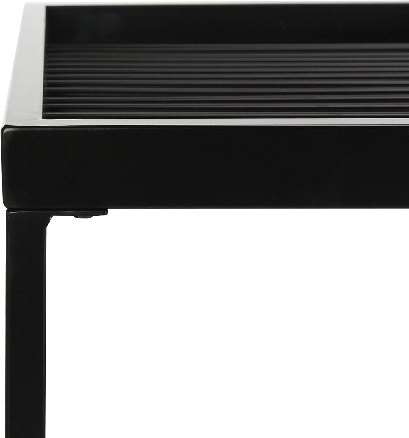 image:imageSafavieh Home Zuri White Faux Marble and Black Coffee Table