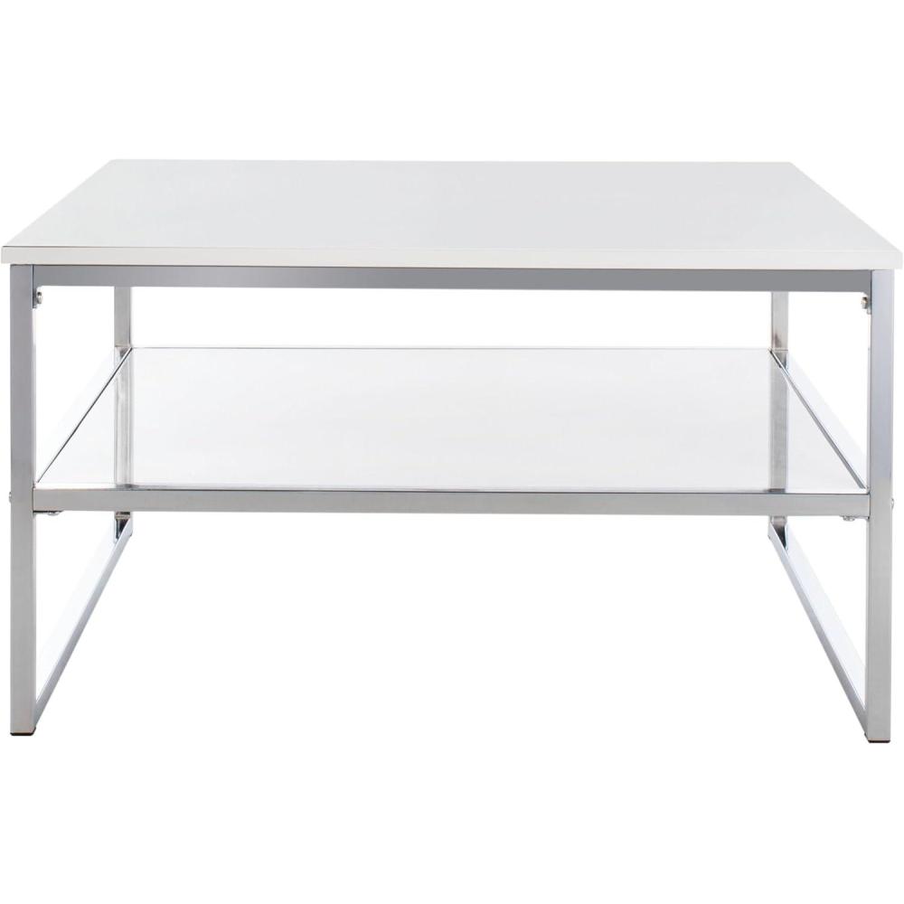 image:imageSafavieh Home Aliza 2tier White Square Coffee Table