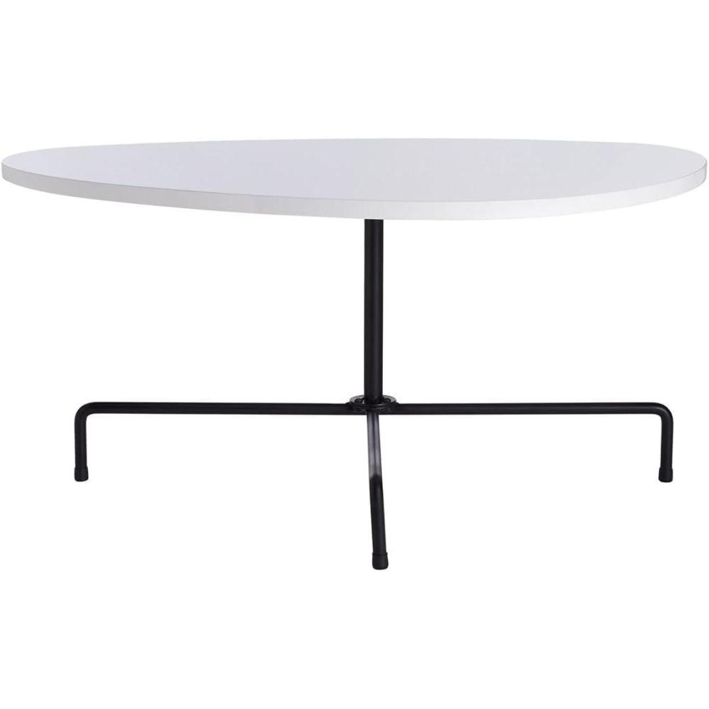 image:imageSafavieh Home Berlin Walnut and Black Tripod Coffee TableWhite Black
