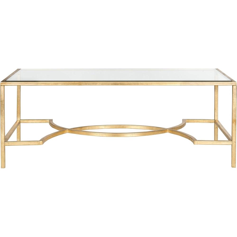 image:imageSafavieh Home Collection Inga Gold Coffee TableGold Clear