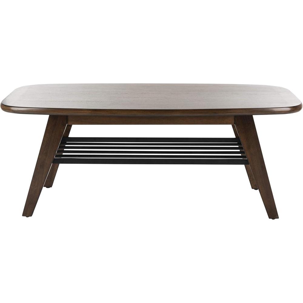 image:imageSafavieh Home Collection Oren Dark Walnut 2 Tier Coffee Table