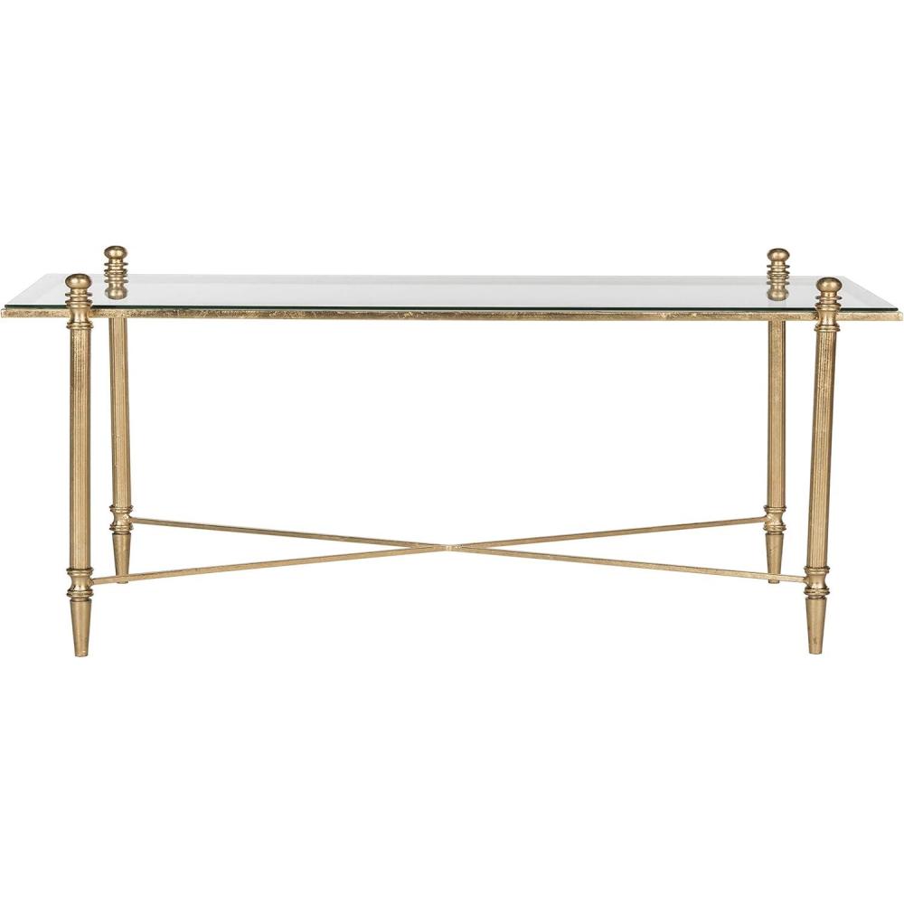 image:imageSafavieh Home Collection Tait Gold Coffee Table