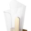 SAFAVIEH Couture – Fenric Acrylic Wall Sconce Light Fixture – Clear & Gold – Dimmable LED Wall Light with Adjustable Color Temperature, Modern Wall Lighting for Bedroom, Hallway (CTL1110A)(Clear/Gold)