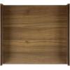 SAFAVIEH Furniture – Acres Accent Table – Dark Oak Wood & Glass Top – 2 Shelves – Ideal for Living Room, Bedroom, 20″ W x 18″ D x 23″ H (ACC2329B)(Dark Oak/Glass)