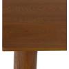 SAFAVIEH Furniture – Aramin Square Coffee Table – Walnut – Modern Living Room Table with Sculptural Legs for Living Room, Family Room, 39.4″ W x 39.4″ D x 17″ H (COF2307A)(Walnut)