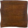 SAFAVIEH Furniture – Banco Square Coffee Table – Antique Brown Solid Wood – Handcrafted Living Room Table with Sculpted Edges, 39.37″ W x 39.37″ D x 18″ H (COF6521A)(Antique Brown)