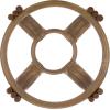 SAFAVIEH Furniture – Bilian Round Accent Table – Brown Rattan – Fully Assembled – Ideal for Living Room, Bedroom, 17.7″ W x 17.7″ D x 18″ H (ACC9900A)(Brown)