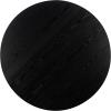 SAFAVIEH Furniture – Canino Round Coffee Table – Black – Modern Living Room Table with Sculptural Legs for Living Room, Family Room, 39.4″ W x 39.4″ D x 17″ H (COF2306B)(Black)