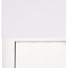 SAFAVIEH Furniture – Hilsa Coffee Table – White & Gold Storage Coffee Table with Cabinets and Shelf, Modern Living Room Table, 43.3″ W x 23.6″ D x 16.5″ H (COF3101A)(White/Gold)