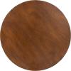 SAFAVIEH Furniture – Lailah Round Coffee Table – Mid-Century Design – Brown Sculptural Drum – Fully Assembled – Ideal for Living Room, Family Room, 30″ W x 30″ D x 14″ H (ALV1000A)(Brown)