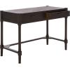 SAFAVIEH Home Collection – Filbert Desert Brown Writing Desk, 2-Drawer Traditional Desk, Classic Home Office Design (DSK5701G)(Dark Chocolate)