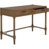 SAFAVIEH Home Collection – Filbert Desert Brown Writing Desk, 2-Drawer Traditional Desk, Classic Home Office Design (DSK5701G)(Desert Brown)
