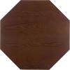 SAFAVIEH Home Collection – Maraki Walnut Coffee Table with Ash Veneer, Geometric Octagon Design, Fully Assembled (COF2312A)(Walnut)