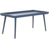SAFAVIEH Home Collection – Nonie Rectangular Coffee Table, Sand Tray Top Design for Living Room (COF5700E)(Blue)