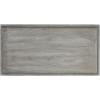 SAFAVIEH Home Collection – Nonie Rectangular Coffee Table, Sand Tray Top Design for Living Room (COF5700E)(Slate / Grey)