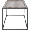 SAFAVIEH Home Collection Andey Brown/Black Living Room Coffee Table