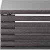 SAFAVIEH Home Collection Aricia Black 2-Door Coffee Table(Distressed Black)
