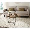 SAFAVIEH Home Collection Babylon Natural Coffee Table, Orange