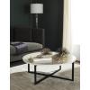 SAFAVIEH Home Collection Cheyenne Blue & White Coffee Table(Beige / Multi)