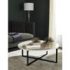 SAFAVIEH Home Collection Cheyenne Blue & White Coffee Table(Brown / Multi)