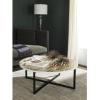 SAFAVIEH Home Collection Cheyenne Blue & White Coffee Table(Brown / Multi)