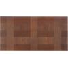 SAFAVIEH Home Collection Habana Walnut Brown Wood Coffee Table(Walnut)