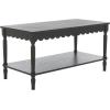 SAFAVIEH Home Collection Haven Matte Black Coffee Table(Matt Black)