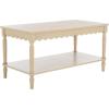 SAFAVIEH Home Collection Haven Matte Black Coffee Table(Natural)
