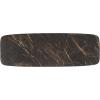 SAFAVIEH Home Collection Kayleigh White Faux Marble/Matte Black Coffee Table with Lower Shelf(Dark Sandstone/Matte Black)