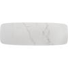 SAFAVIEH Home Collection Kayleigh White Faux Marble/Matte Black Coffee Table with Lower Shelf(White Faux Marble/Matte Blac)